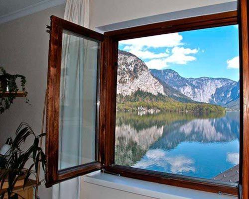 Appartement Fallnhauser - Adults Only Hallstatt Exteriör bild